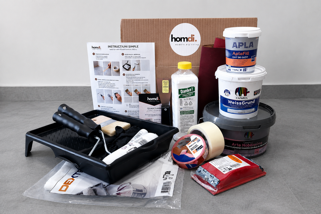 Kit vopsea decorativa arte-fino
